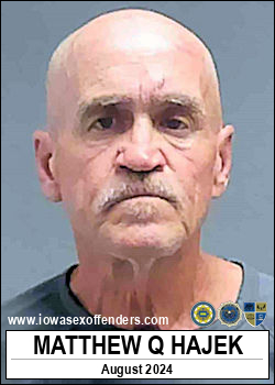 HAJEK, MATTHEW QUINTON <span class=text-danger>06/20/2025 05:00 pm</span>