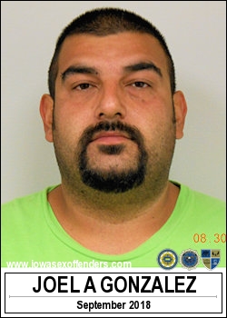 GONZALEZ, JOEL ALLEN <span class=text-danger>04/18/2019 09:30 am</span>