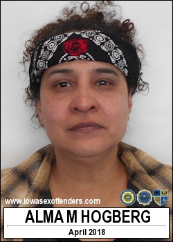 HOGBERG, ALMA MICHELLE <span class=text-danger>04/19/2019 04:00 pm</span>