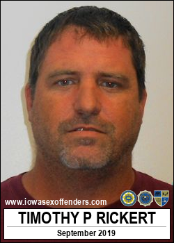 RICKERT, TIMOTHY PAUL <span class=text-danger>01/17/2020 03:30 pm</span>