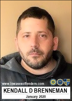BRENNEMAN, KENDALL DAVID <span class=text-danger>04/03/2020 05:00 pm</span>