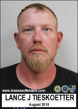 TIESKOETTER, LANCE JAMES <span class=text-danger>07/15/2019 05:00 pm</span>