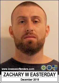 EASTERDAY, ZACHARY WARD <span class=text-danger>04/23/2019 05:30 pm</span>