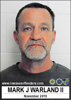 WARLAND, MARK JOSEPH II <span class=text-danger>02/24/2020 04:30 pm</span>