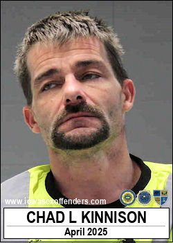 CHAD KINNISON - Iowa Sex Offender Registry