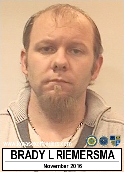 RIEMERSMA, BRADY LEE <span class=text-danger>04/22/2019 04:30 pm</span>