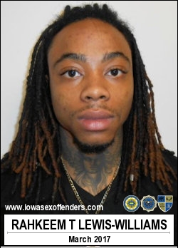 LEWIS-WILLIAMS, RAHKEEM T <span class=text-danger>02/26/2021 05:00 pm</span>