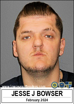 BOWSER, JESSE JAMES <span class=text-danger>07/16/2025 05:00 pm</span>