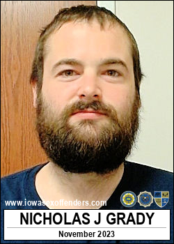 GRADY, NICHOLAS JAY <span class=text-danger>12/08/2023 11:00 am</span>