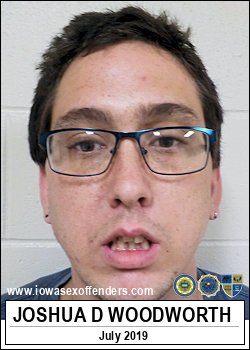 WOODWORTH, JOSHUA DAVID <span class=text-danger>05/07/2021 05:00 pm</span>
