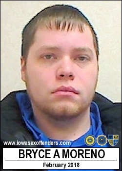 MORENO, BRYCE ANTONIO 144 W SPRING ST<br/>ELDRIDGE, Iowa, 52748<br/><span class=text-danger>11/24/2020 04:00 pm</span>