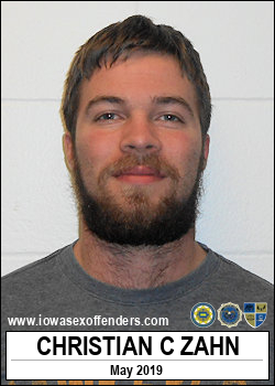 ZAHN, CHRISTIAN CHARLES <span class=text-danger>01/17/2020 04:00 pm</span>