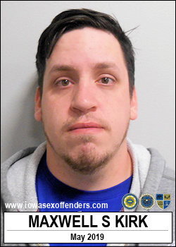 KIRK, MAXWELL SCOTT <span class=text-danger>07/09/2020 12:00 pm</span>