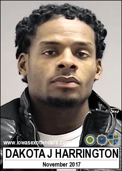HARRINGTON, DAKOTA JAMEL <span class=text-danger>04/25/2019 04:00 pm</span>