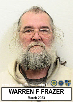 FRAZER, WARREN FRANCIS <span class=text-danger>12/08/2023 10:30 am</span>