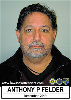 FELDER, ANTHONY PATRICK <span class=text-danger>07/06/2020 04:00 pm</span>
