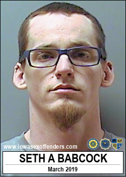BABCOCK, SETH ADAM <span class=text-danger>03/22/2019 05:30 pm</span>