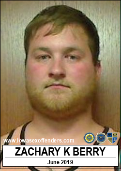 BERRY, ZACHARY KEITH 1525 MONTEREY CT<br/>BETTENDORF, Iowa, 52722<br/><span class=text-danger>11/24/2020 04:00 pm</span>