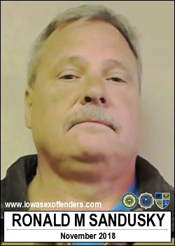 SANDUSKY, RONALD MARVIN <span class=text-danger>04/22/2019 05:00 pm</span>