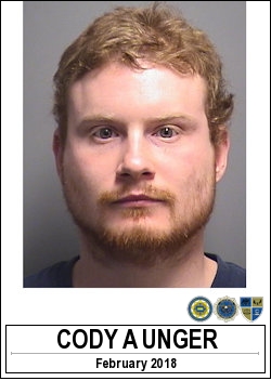 UNGER, CODY ALAN <span class=text-danger>09/18/2019 01:30 pm</span>