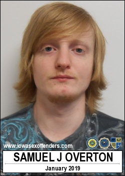OVERTON, SAMUEL JOSEPH <span class=text-danger>03/20/2019 04:30 pm</span>