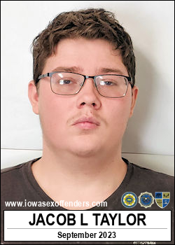 TAYLOR, JACOB LEE <span class=text-danger>12/08/2023 03:00 pm</span>