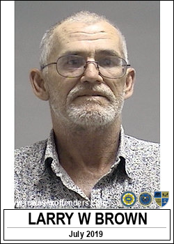 BROWN, LARRY WAYNE <span class=text-danger>01/28/2022 12:00 pm</span>