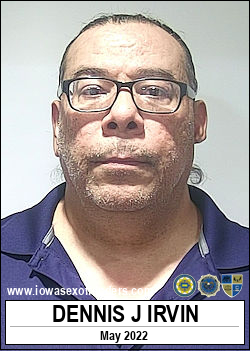 IRVIN, DENNIS JOHN <span class=text-danger>05/19/2022 05:00 pm</span>