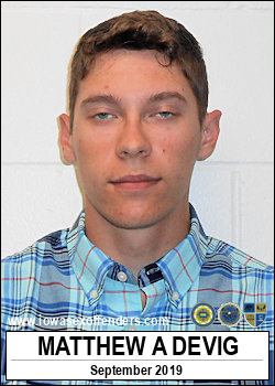 DEVIG, MATTHEW ALAN <span class=text-danger>09/18/2019 12:00 pm</span>