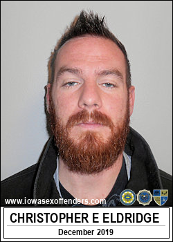 ELDRIDGE, CHRISTOPHER EUGENE <span class=text-danger>02/21/2020 03:30 pm</span>