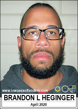 HEGINGER, BRANDON LEE <span class=text-danger>10/30/2020 04:00 pm</span>