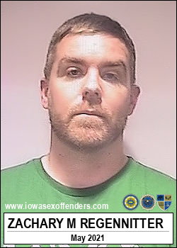 REGENNITTER, ZACHARY MICHAEL <span class=text-danger>10/25/2021 04:30 pm</span>