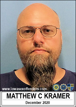 KRAMER, MATTHEW CLARENCE <span class=text-danger>01/18/2021 12:00 am</span>