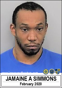 SIMMONS, JAMAINE ANTHONY <span class=text-danger>04/16/2021 03:30 pm</span>