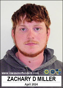 MILLER, ZACHARY DANIEL <span class=text-danger>05/02/2025 04:30 pm</span>