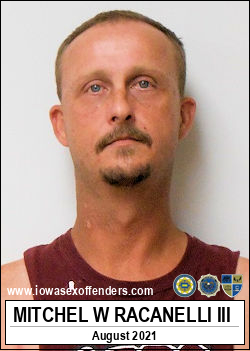 RACANELLI, MITCHEL WILLIAM III <span class=text-danger>10/25/2021 04:30 pm</span>
