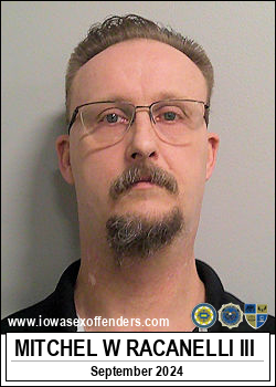 RACANELLI, MITCHEL WILLIAM III <span class=text-danger>07/15/2025 01:00 pm</span>