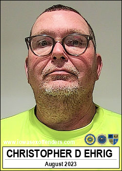 EHRIG, CHRISTOPHER DENNY 1862 HWY 141<br/>SLOAN, Iowa, 51055<br/><span class=text-danger>06/02/2025 04:30 pm</span>