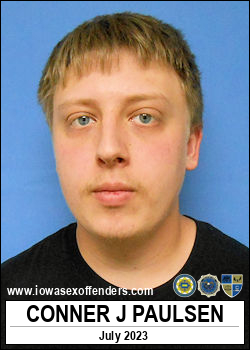 PAULSEN, CONNER JOHN <span class=text-danger>07/16/2025 04:00 pm</span>