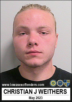 WEITHERS, CHRISTIAN JOSHUA 70 THAYER ST<br/>DES MOINES, Iowa, 50315<br/><span class=text-danger>06/02/2025 04:30 pm</span>