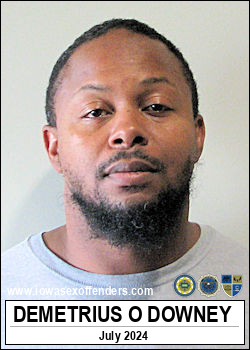 DOWNEY, DEMETRIUS ORAN <span class=text-danger>06/23/2025 05:00 pm</span>