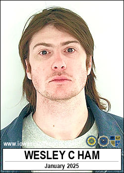 HAM, WESLEY COLTEN <span class=text-danger>04/18/2025 03:00 pm</span>