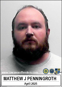 PENNINGROTH, MATTHEW JAMES <span class=text-danger>05/23/2025 09:00 am</span>