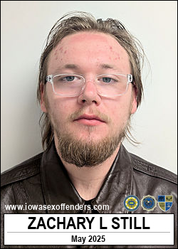 STILL, ZACHARY LEE <span class=text-danger>07/16/2025 05:00 pm</span>