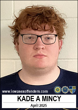 MINCY, KADE AUSTIN <span class=text-danger>05/02/2025 04:30 pm</span>