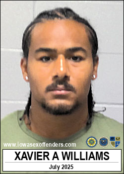 WILLIAMS, XAVIER ASHTON <span class=text-danger>07/10/2025 04:00 pm</span>