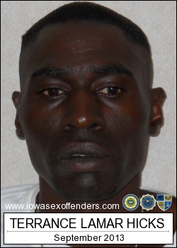 HICKS, TERRANCE LAMAR 1406 13TH AVE<br/>MOLINE, Illinois, 61265<br/><span class=text-danger>11/24/2020 05:00 pm</span>