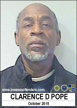 POPE, CLARENCE DUANE <span class=text-danger>06/24/2019 04:30 pm</span>