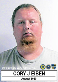 EIBEN, CORY JAMES <span class=text-danger>04/15/2021 05:00 pm</span>